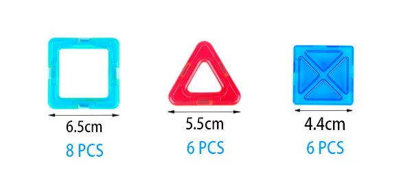 Магнитный конструктор Magical Magnet 20 деталей