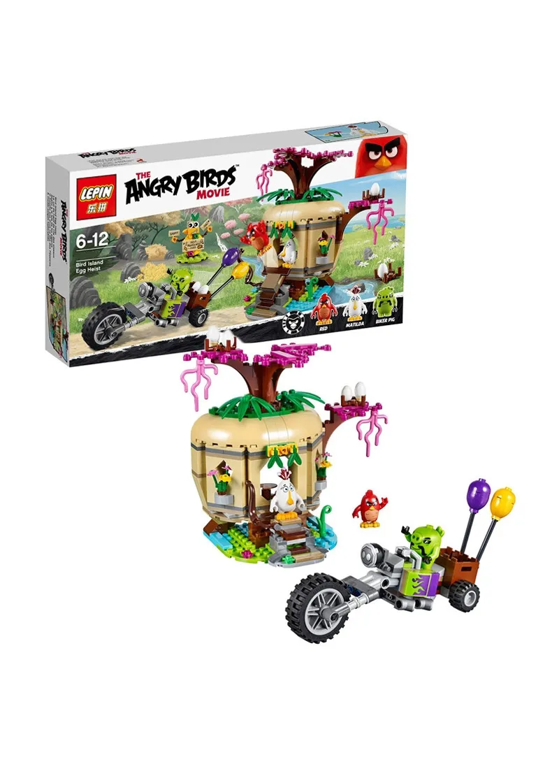 Конструктор Lepin Angry Birds "Кража яиц из гнезда"