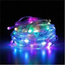 Светодиоlная уличная многоцветная лента-гирлянда ELK-BLEDOMA RGB led с пультом 5 м