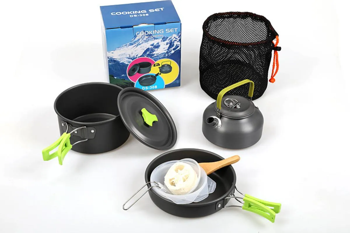 Походный набор посуды Cooking Set DS-308